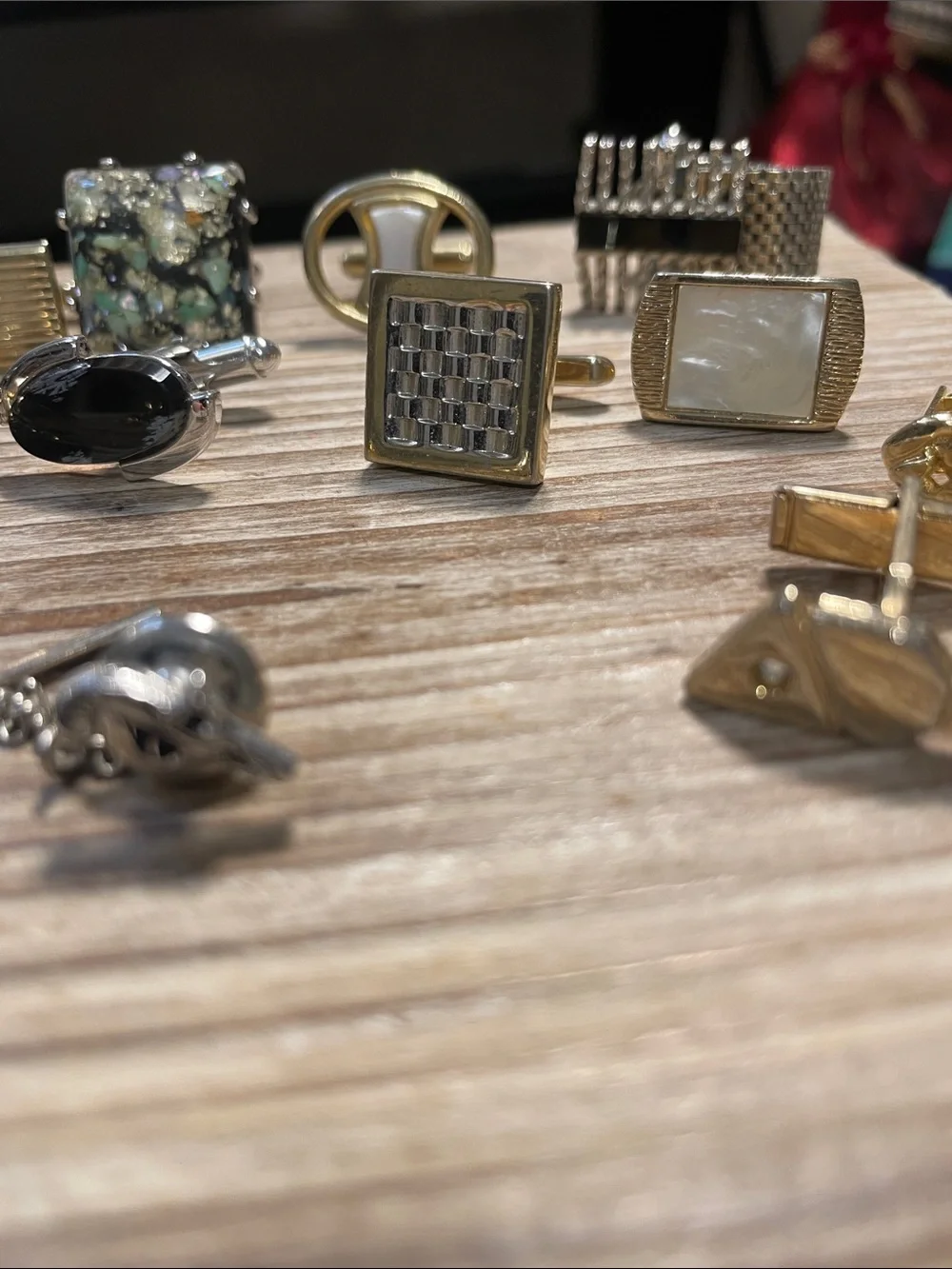 Bundle of Assorted Cufflinks (Some are Signed)